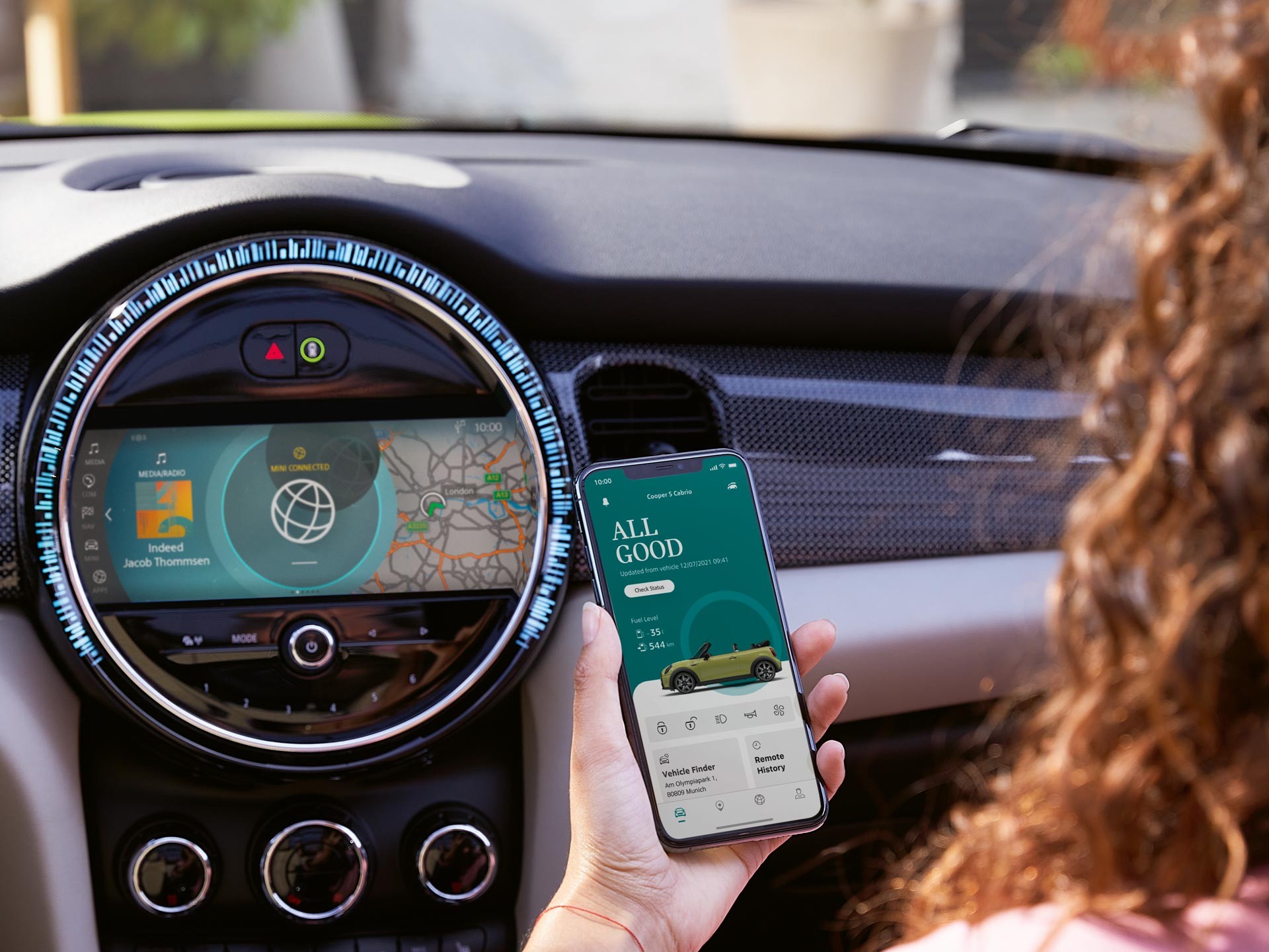 mini connected – app – touchscreen mini connected – app – touchscreen